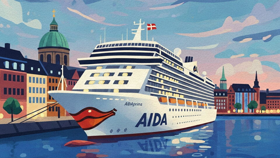 Routenänderung für die AIDAprima: Göteborg entfällt