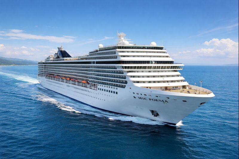 Kreuzfahrt abgesagt: Westeuropa-Kreuzfahrt mit MSC Poesia