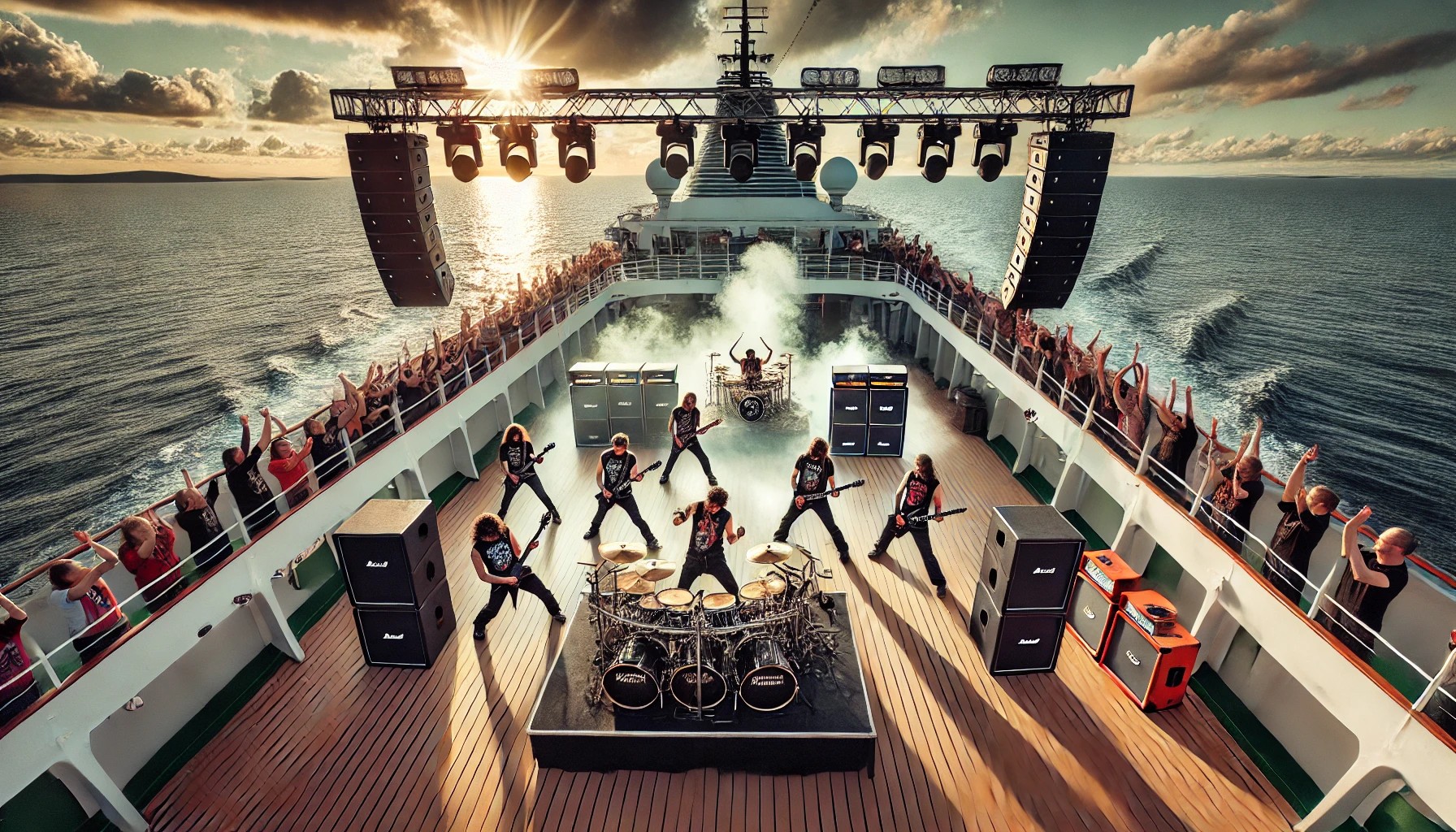 Routenänderung auf der Full Metal Cruise XI auf der Mein Schiff 3